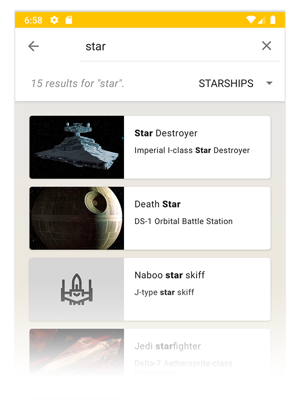 swapi-search-results