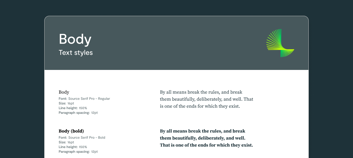 lookout-text-styles-documention